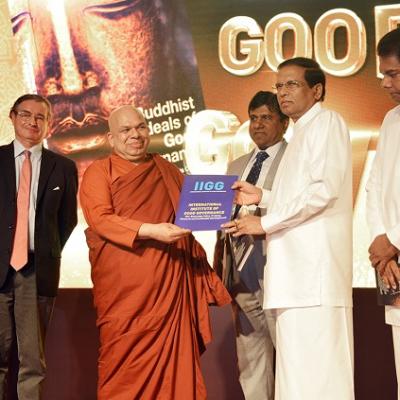‘Buddhist Ideals of Good Governance’ book launch